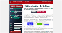 Desktop Screenshot of defiscalisationderobien.com